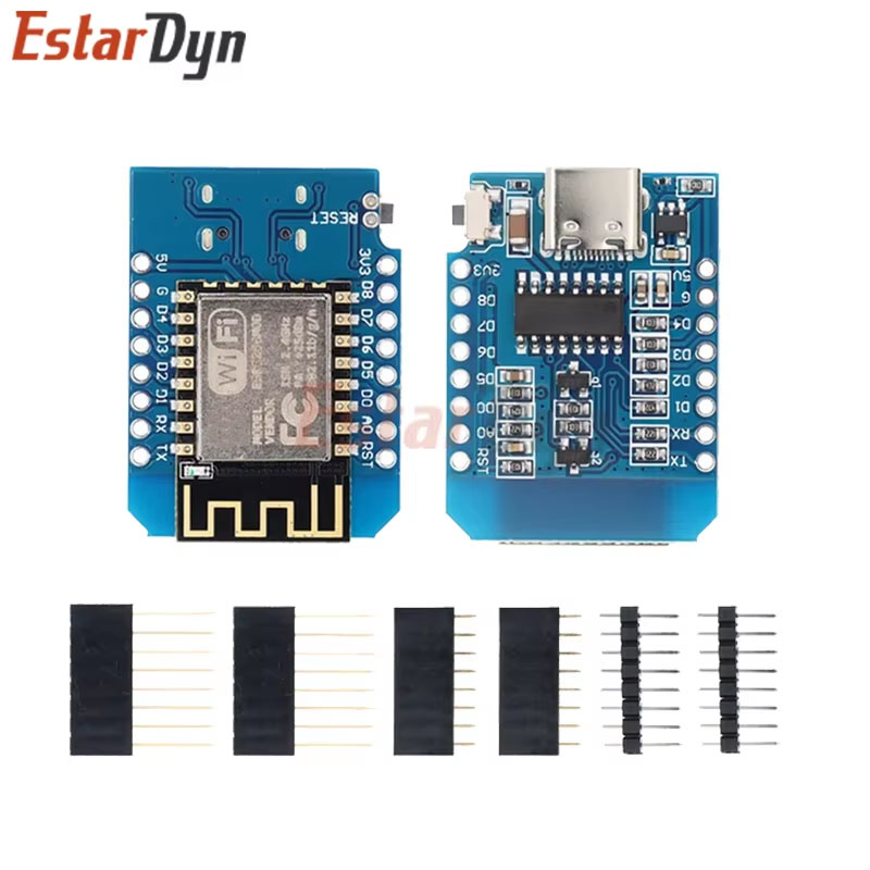 D1 Mini TYPE-C/MICRO ESP8266 E - Nodemcuv2 评论和价格