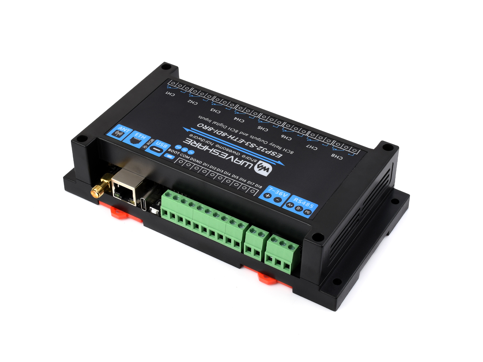 Waveshare Industrial 8-Channel - Doit Esp32 评论和价格