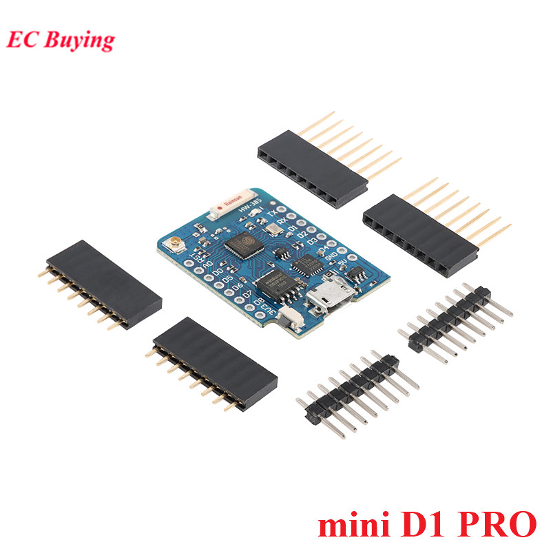 10Pcs/1pc WeMos LOLIN D1 Mini  - D1 Mini Pro 评论和价格