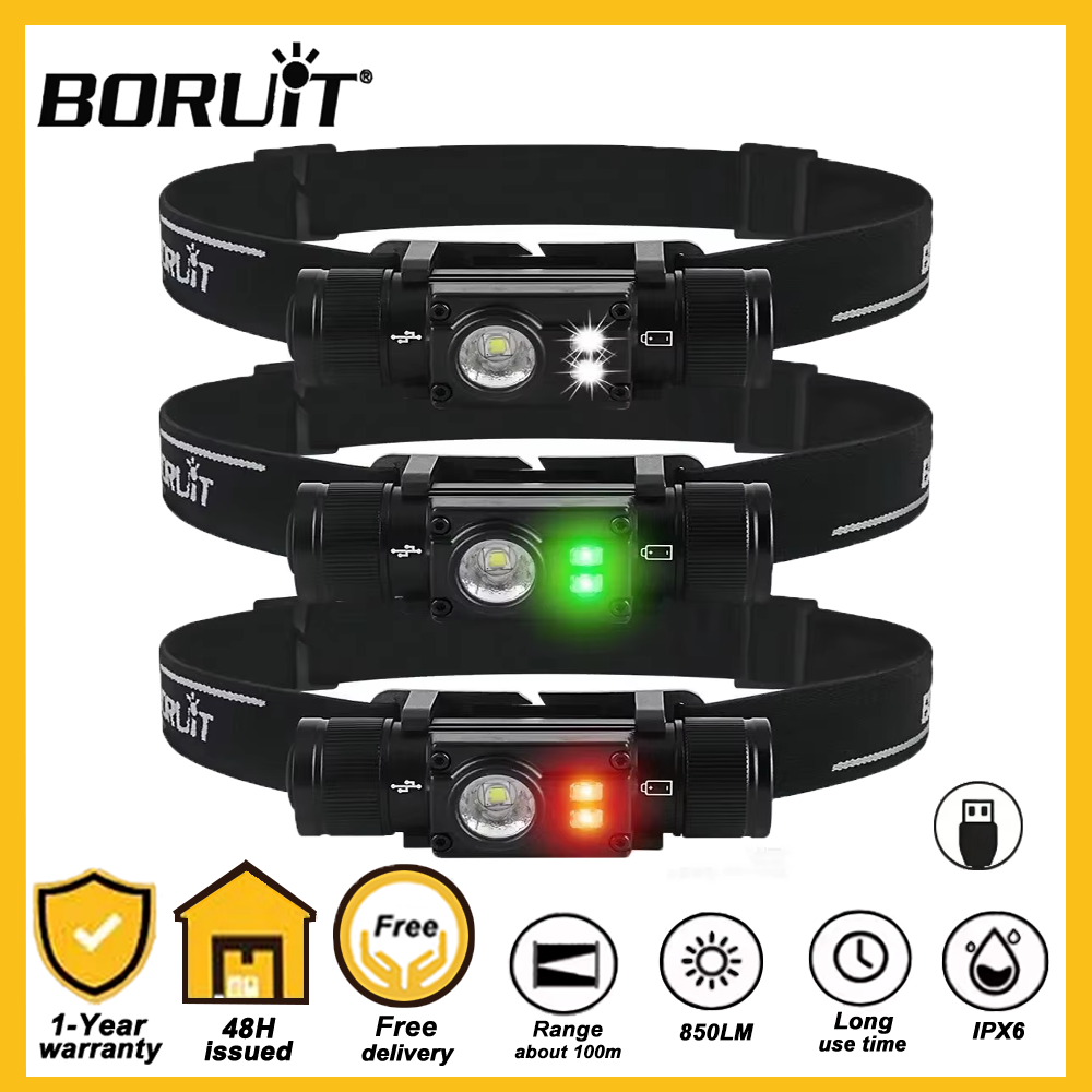 BORUiT HP500 LED Headlamp with - Lolin D32 评论和价格