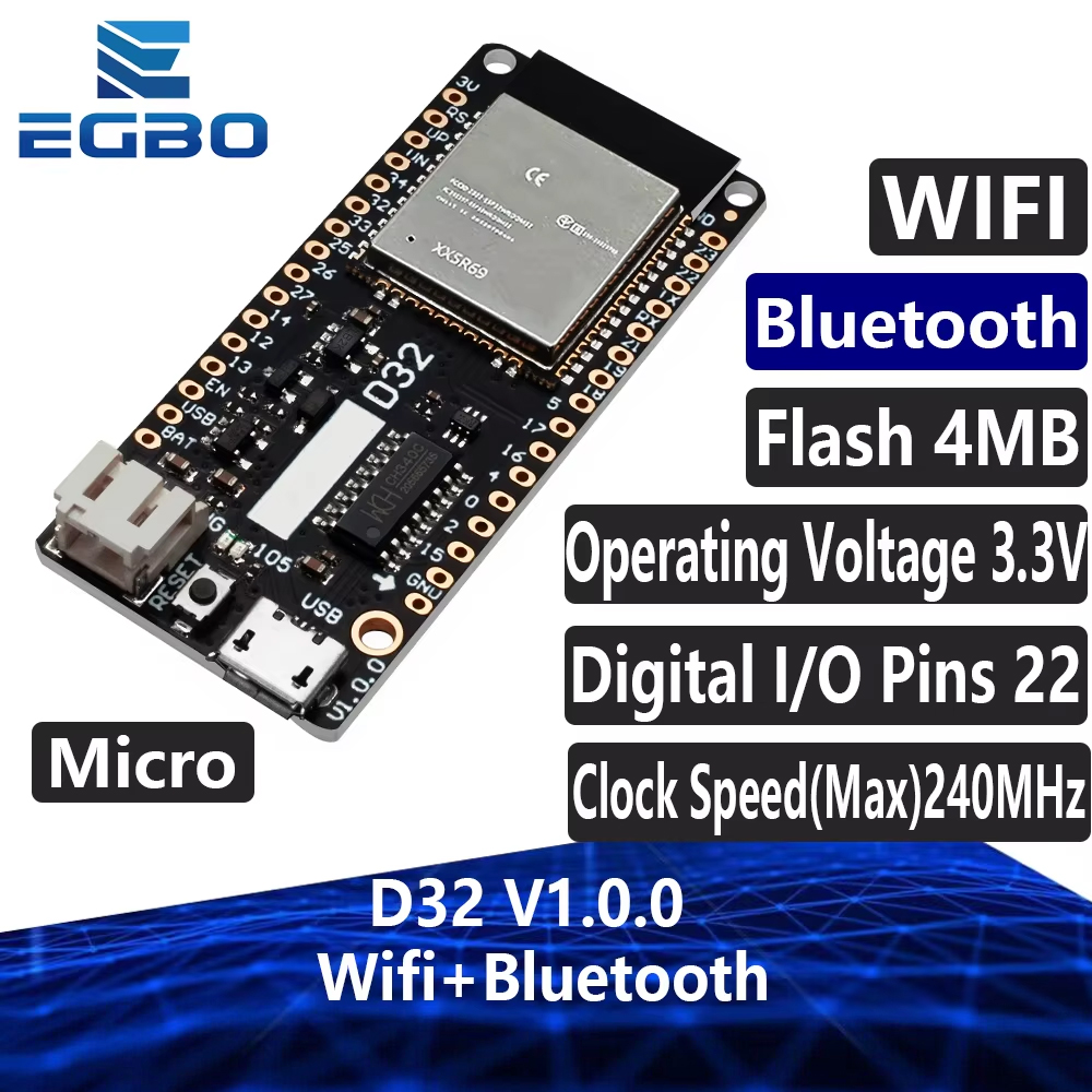 EGBO For LOLIN D32 V1.0.0 - Wi - Lolin D32 评论和价格