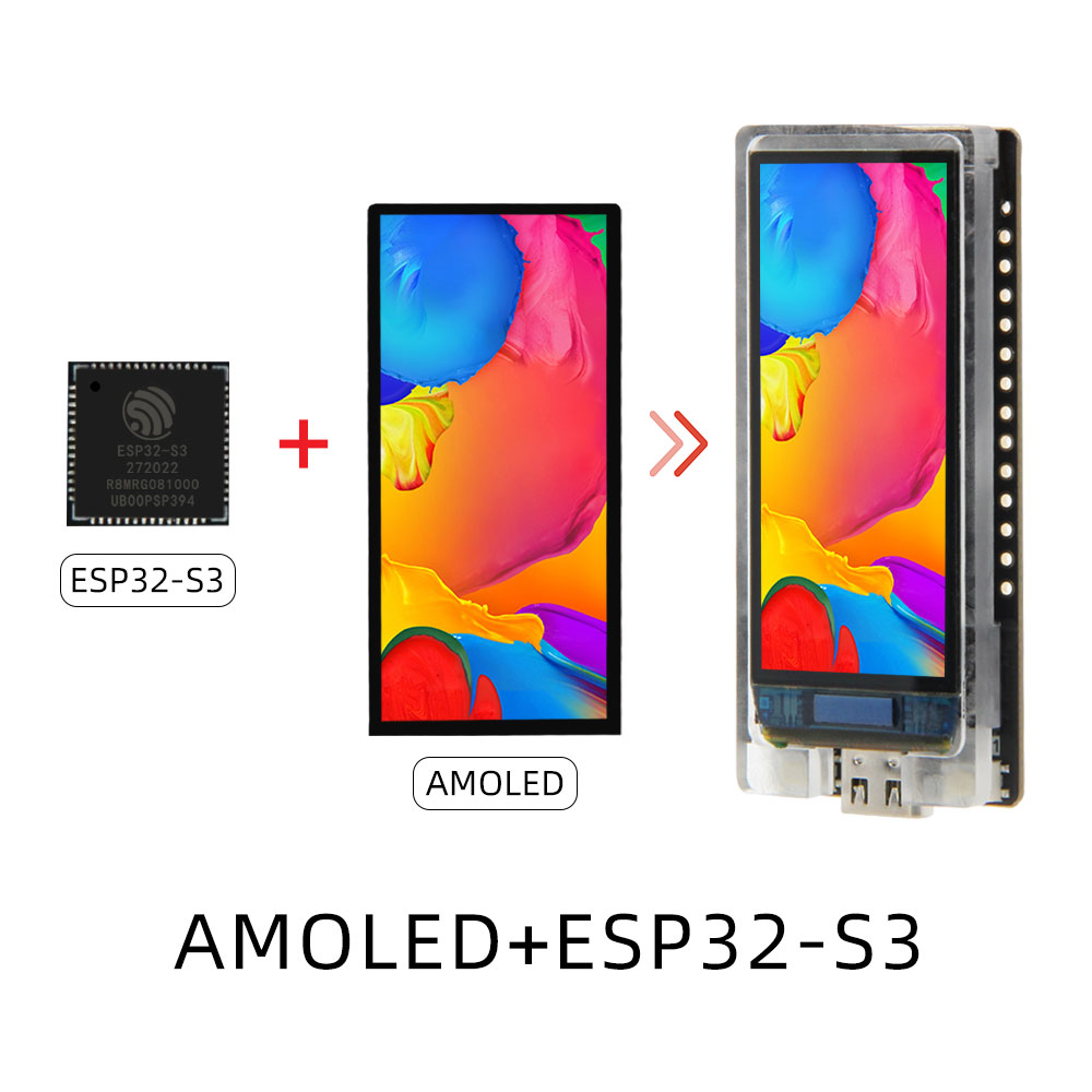 LILYGO® T-Display-S3 AMOLED ES - Ttgo T Watch 评论和价格
