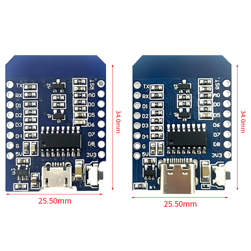 XCW WeMos D1 Mini TYPE-C/Micro - Wemos D1 Mini 评论和价格