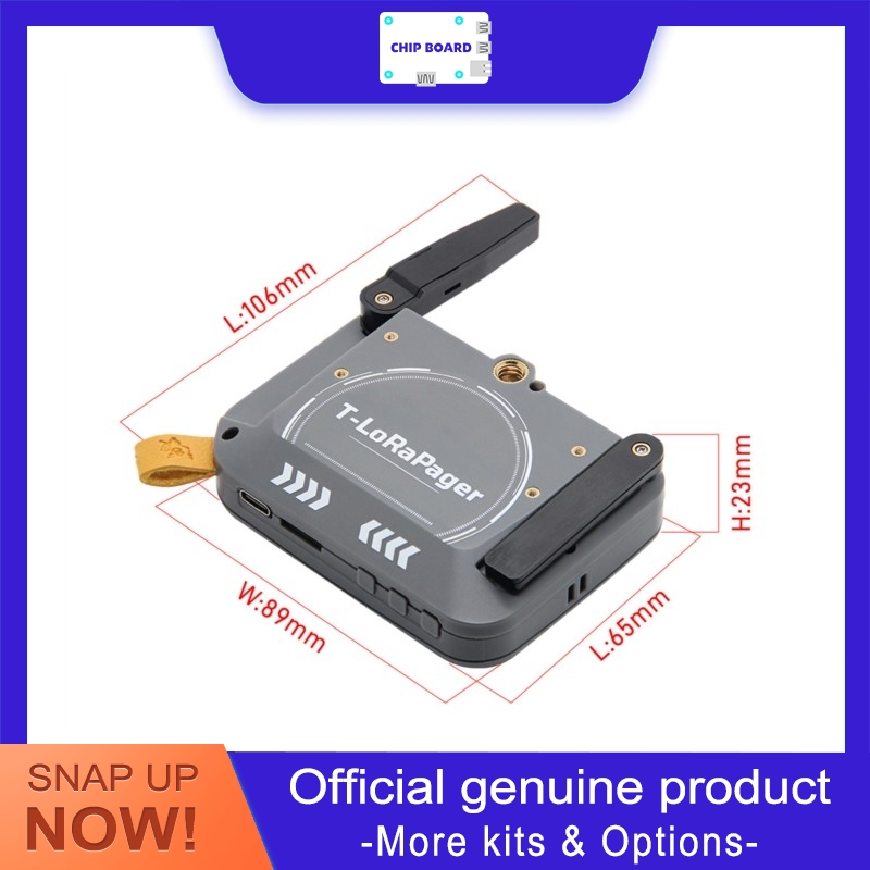 LILYGO T-LoRa Pager Handheld C - Doit Esp32 评论和价格